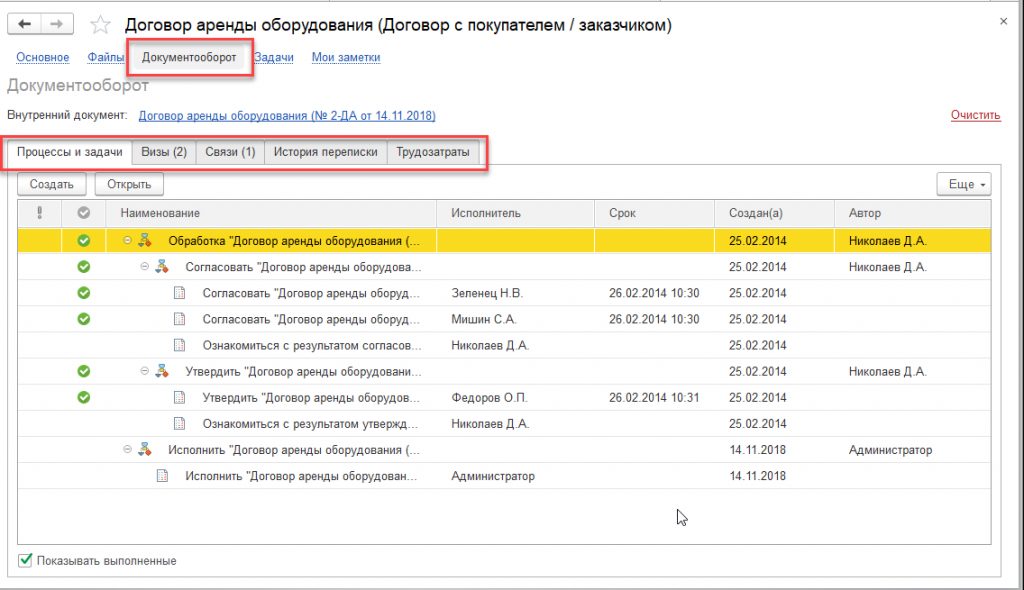 Упрощение процессов по договорной деятельности с помощью интеграции ДО и ERP - рисунок 2